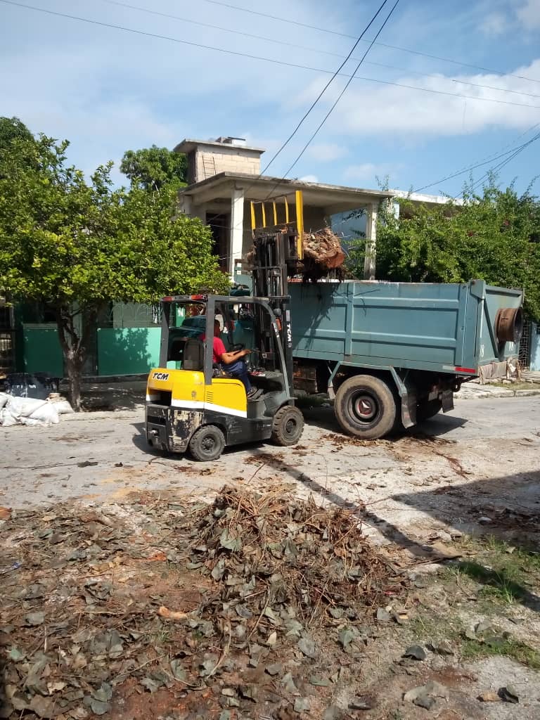 Durante la semana, Tabacuba desarrolló importantes acciones de apoyo al Consejo Popular Jesús del Monte